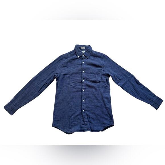 J. Crew Other - J.Crew Mens slim fit cotton button down shirt navy size small NWT long sleeve